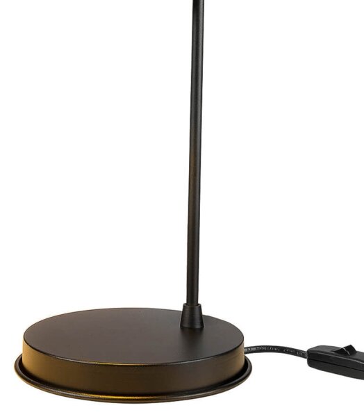 ONLI - Stolná lampa ISTANBUL 1xE27/22W/230V 50 cm čierna