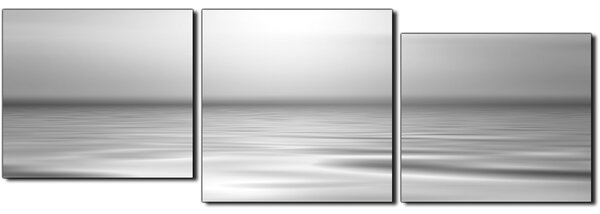 Obraz na plátne - Pokojné more pri západe slnka - panoráma 5280QE (90x30 cm)