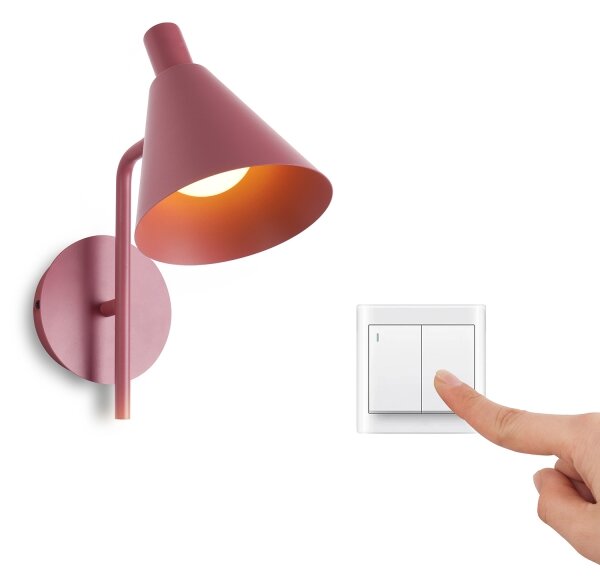 Brilagi - LED nástenné svietidlo LUCERA LED/3W/230V ružové