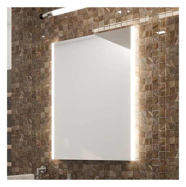 NIMCO ZP 11001 - LED podsvietené kúpeľňové zrkadlo 6500K 70x50 cm IP44