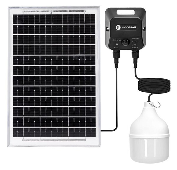 Aigostar - LED Solárny luster so senzorom LED/70W/12V 6000 mAh 6500K pr. 12 cm