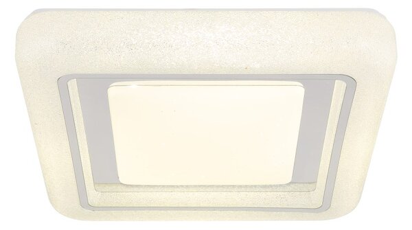 GLOBO 48293-24Q MARCIA stropné svietidlo LED 24W 2512/1607lm 4000K biela, krištáľový efekt