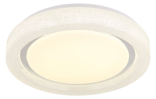 GLOBO 48293-24R MARCIA stropné svietidlo D380mm LED 24W 2528/1636lm 4000K biela, krištáľový efekt