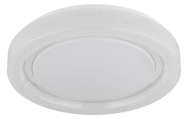GLOBO 48293-24R MARCIA stropné svietidlo D380mm LED 24W 2528/1636lm 4000K biela, krištáľový efekt