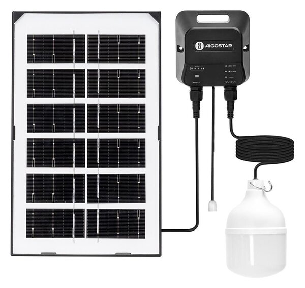 Aigostar - LED Solárny luster LED/35W/12V 3000 mAh 6500K pr. 10 cm