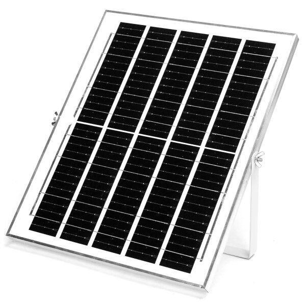 Aigostar - LED Solárne svietidlo 2xLED/70W/12V 12000 mAh 6500K pr. 20,5 cm