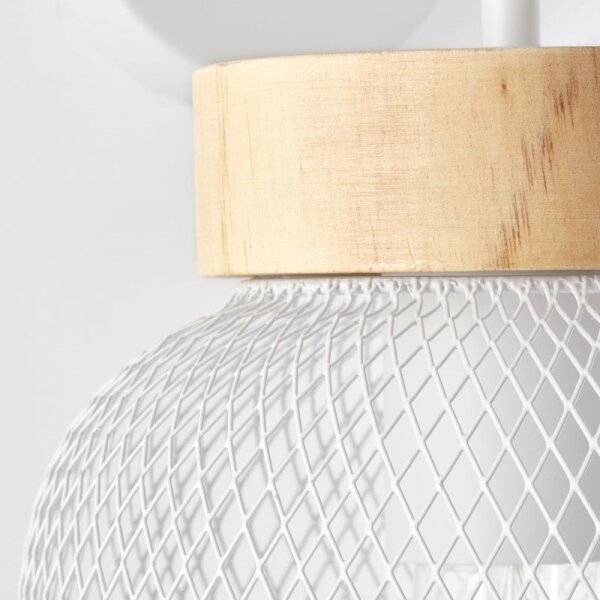 Brilliant - Nástenná lampa GIADA 1xE27/40W/230V biela