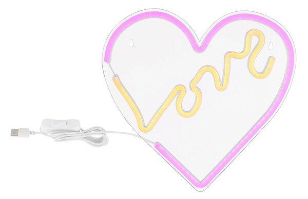 GLOBO 28055 RAINY dekoračné osvetlenie LED 3W opálová, USB Cable incl