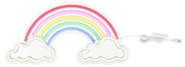 GLOBO 28056 RAINY dekoračné osvetlenie LED 3W opálová, USB Cable incl