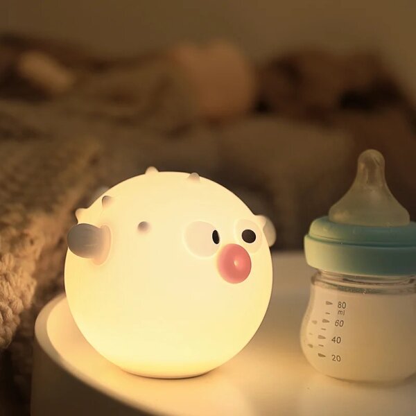 LED RGBW Stmievateľná detská dotyková lampa HELA LED/1W/5V USB 1200 mAh ružová