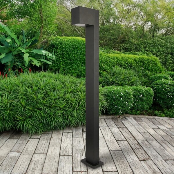 Vonkajšia lampa BOSTON 1xGU10/10W/230V 80 cm IP54 čierna