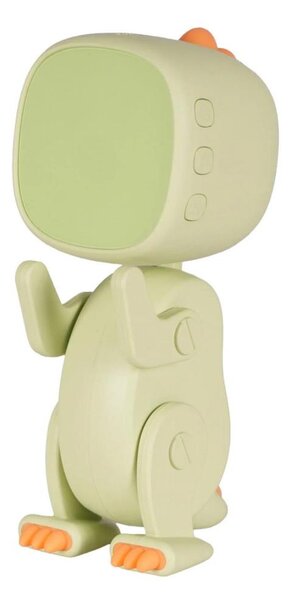LED Stmievateľná detská nočná lampička s budíkom ROBOT LED/1W/5V 1200 mAh