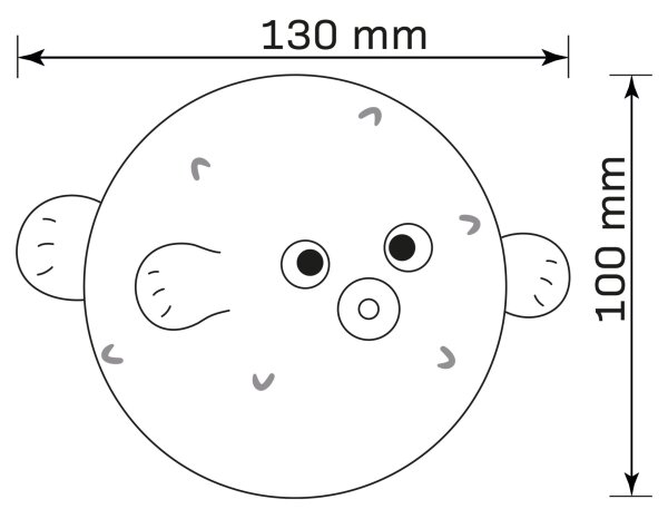 LED RGBW Stmievateľná detská dotyková lampa HELA LED/1W/5V USB 1200 mAh ružová