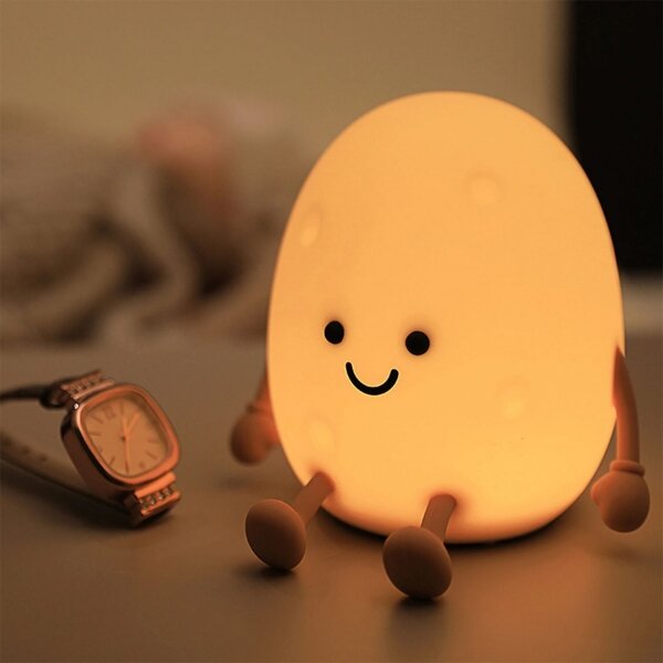 LED RGBW Stmievateľná detská dotyková lampa POTATO LED/2W/5V USB 1200 mAh