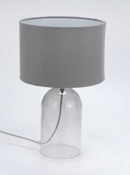 RABALUX 74047 Luxin stolná lampička V330mm 1xE14 tónované sklo, šedá