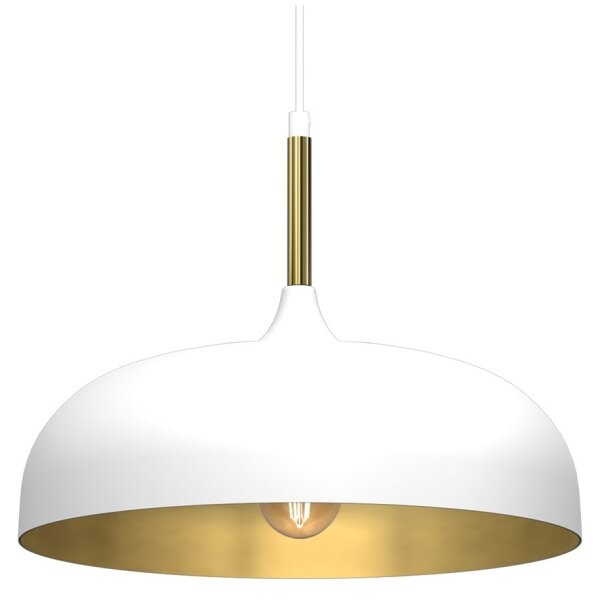 Brilagi - Luster na lanku ABRAHAM 1xE27/60W/230V pr. 35 cm biela