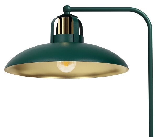 Stolná lampa FELIX 1xE27/60W/230V zelená