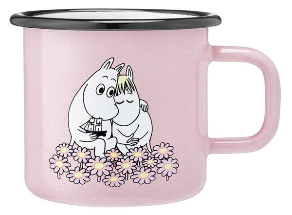 Muurla Hrnček Moomin Together 0,37l, ružový