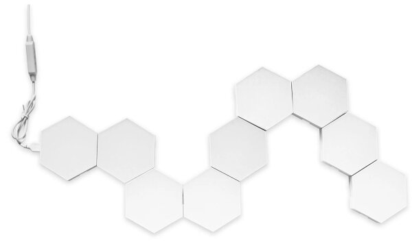 LED RGBW Stm. nástenné dekoračné svietidlo MAYA LED/1W/230V + diaľkové ovládanie