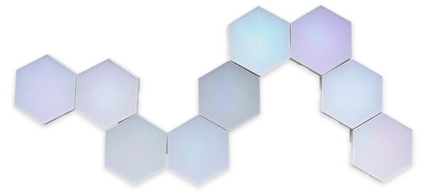 LED RGBW Stm. nástenné dekoračné svietidlo MAYA LED/1W/230V + diaľkové ovládanie