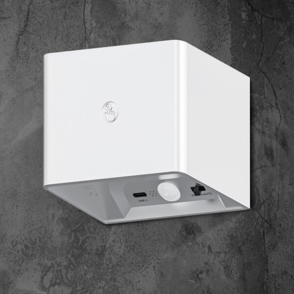LED Nástenné svietidlo so senzorom MIRI LED/2,5W/3,7V 3000-6400K 4000 mAh biela