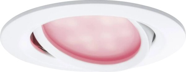 Paulmann 93940 -SADA 3x LED RGBW/2W IP23 Stm. kúpeľňové podhľadové svietidlo 230V