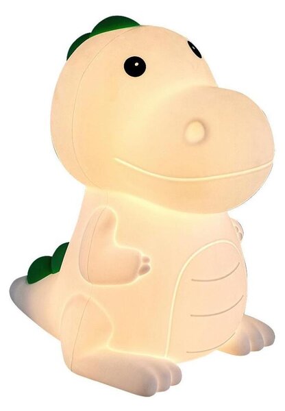 LED RGB stmievateľné nabíjateľné detské nočné svetlo LED/2,5W/5V 3000K 1200 mAh dinosaurus