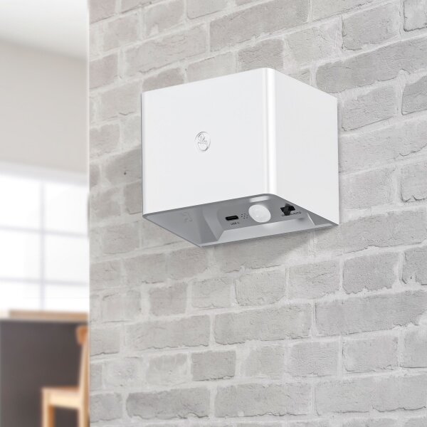 LED Nástenné svietidlo so senzorom MIRI LED/2,5W/3,7V 3000-6400K 4000 mAh biela