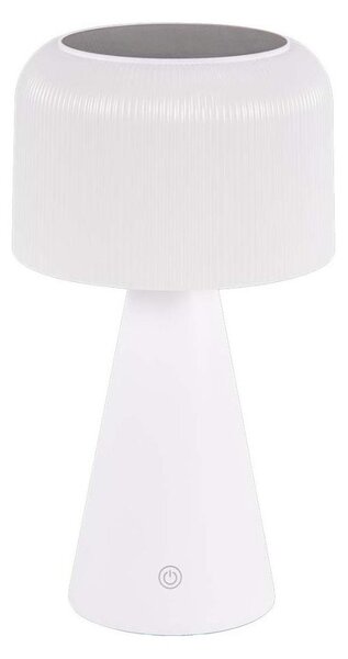 LED Stm. solárna stolná lampa LIMA LED/3,7V 1800 mAh 3000/4000/5000K IP44 biela