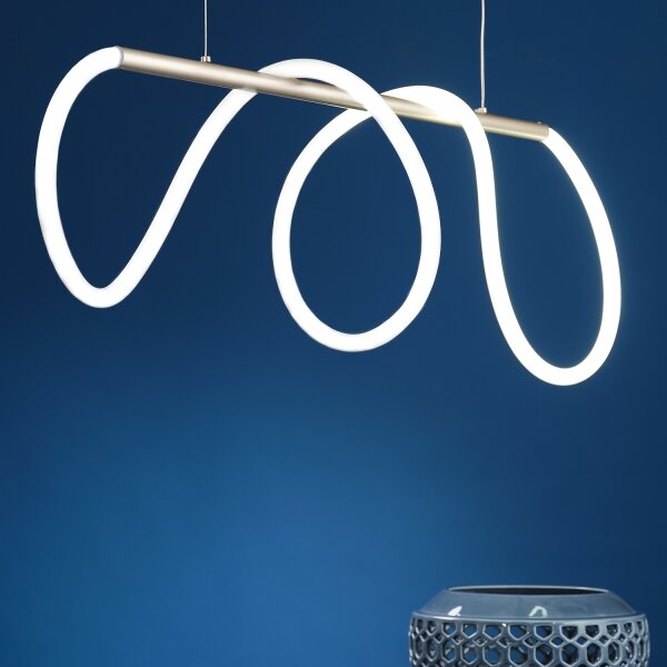 ONLI - LED Luster na lanku AMANDA LED/40W/230V 4500K matný chróm