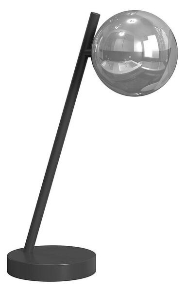 ONLI - Stolná lampa PALOMA 1xG9/10W/230V 38,5 cm čierna/dymová