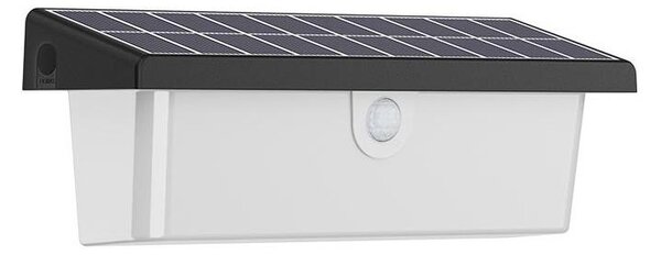 Prezent 65282 - LED Solárne nástenné svietidlo so senzorom ALEA LED/8W/3,7V IP65