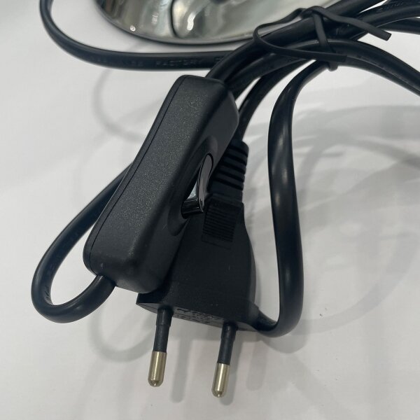 ONLI - Stolná lampa BRUCE 1xE27/15W/230V 40 cm matný chróm