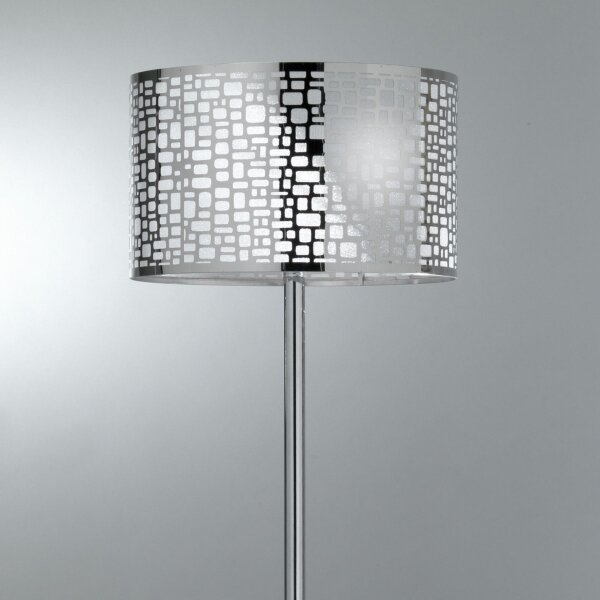 ONLI - Stojacia lampa BRUCE 1xE27/15W/230V matný chróm