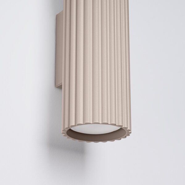 Brilagi - LED nástenné svietidlo CRESTO 2xGU10/10W/230V 20 cm taupe