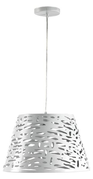 ONLI - Luster na lanku RICKY 1xE27/15W/230V pr. 40 cm biela