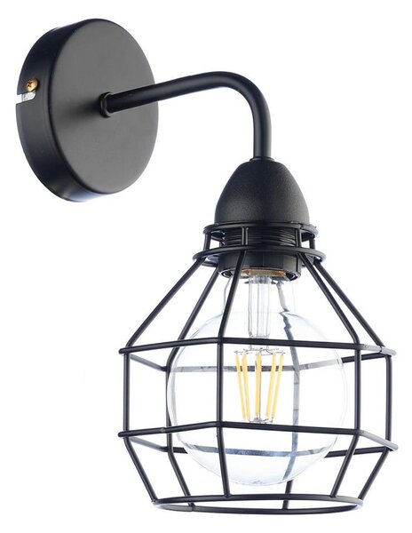 ONLI - Nástenné svietidlo SPIDER 1xE27/15W/230V čierna
