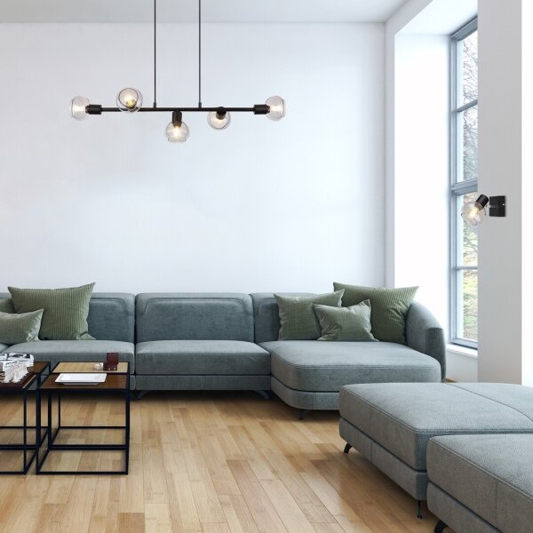 Rabalux 3297 - Luster na lanku SULLIVAN 5xE14/40W/230V