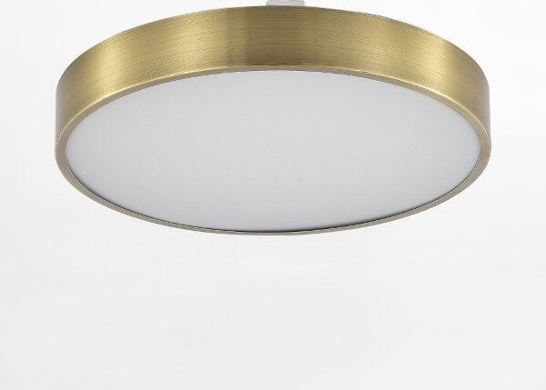 LED stropné svietidlo 50 cm 2500 lm 3000-6000K antická mosadz Zuma Line NADI MS724-R500-AB