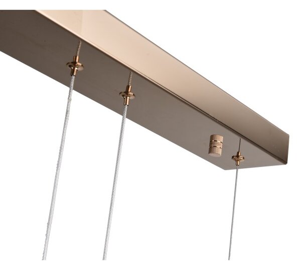 LED závesné svietidlo 4200 lm 3000K zlaté s krištáľovým efektom Zuma Line GIRONA MD3713-2-3GT