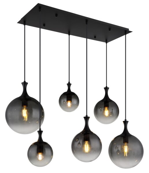 Globo 15885-6H - Luster na lanku DALTON 6xE27/10W/230V