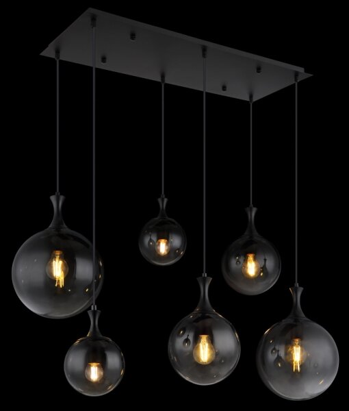 Globo 15885-6H - Luster na lanku DALTON 6xE27/10W/230V