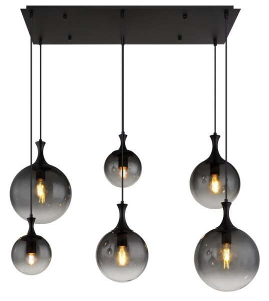 Globo 15885-6H - Luster na lanku DALTON 6xE27/10W/230V