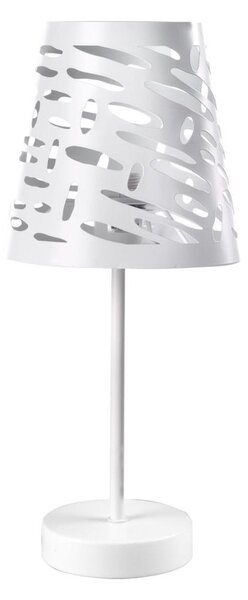 ONLI - Stolná lampa RICKY 1xE14/10W/230V 28 cm biela