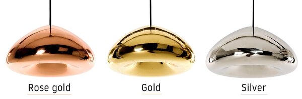Stropné svietidlo TooLight Glass zlatá