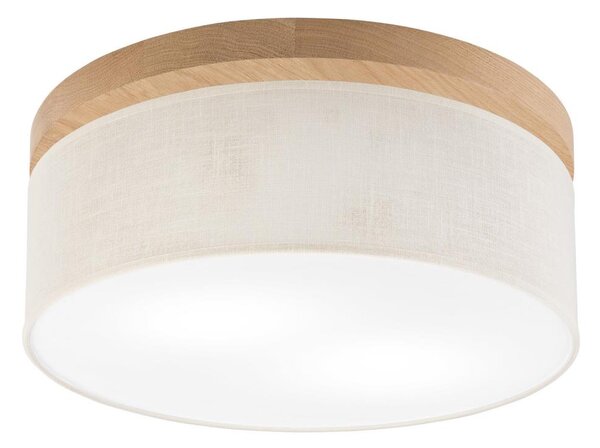 Brilagi - LED Stropné svietidlo BELLADONNA 2xE27/15W/230V pr. 40 cm krémová/dub