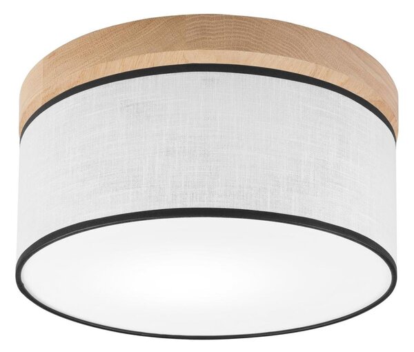 Brilagi - LED Stropné svietidlo BELLADONNA 1xE27/15W/230V pr. 30 cm biela/dub