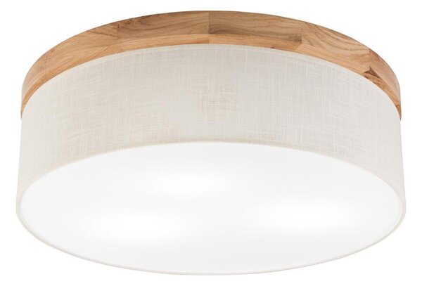 Brilagi - LED Stropné svietidlo BELLADONNA 3xE27/15W/230V pr. 50 cm krémová/dub