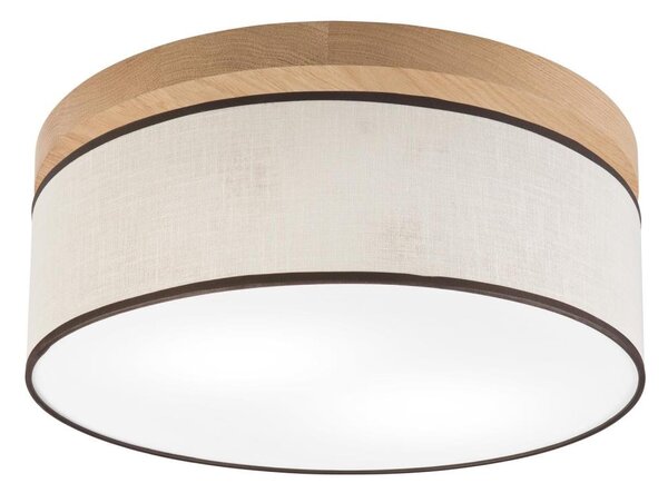 Brilagi - LED Stropné svietidlo BELLADONNA 2xE27/15W/230V pr. 40 cm krémová/dub