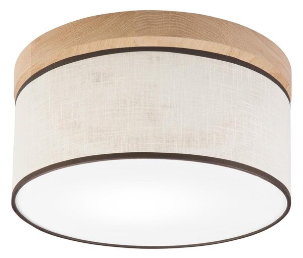 Brilagi - LED Stropné svietidlo BELLADONNA 1xE27/15W/230V pr. 30 cm krémová/dub